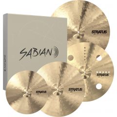 Sabian Stratus pack cymbales Fusion Worship 15"-19"-22"-20" Zero - Vue 1